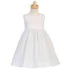 Lito Toddler Girls White Seersucker Stripe Easter Dress 2T