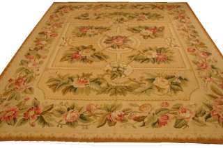 8X10 AUBUSSON FLAT WEAVE RUG  NEW FRENCH STYLE  
