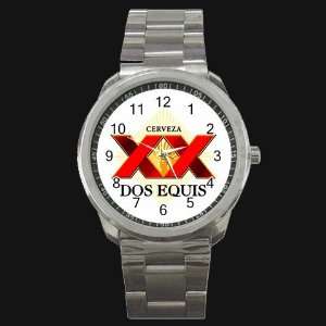 Dos Equis Mexican Beer Logo New Style Metal Watch 
