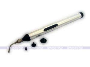 Manual Pick and Place Vacuum Pen IC Hand Tool Silver  