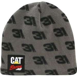  Jeff Burton #31 Caterpillar Beanie Knit Hat Sports 