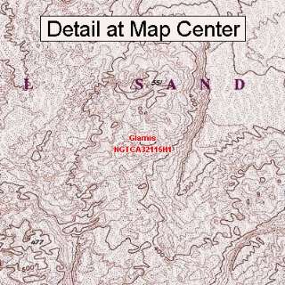   Map   Glamis, California (Folded/Waterproof)