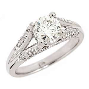  UGL Certified $9500 Value 1.54ct Diamond Engagement Ring 