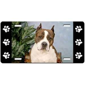    American Staffordshire Terrier License Plate