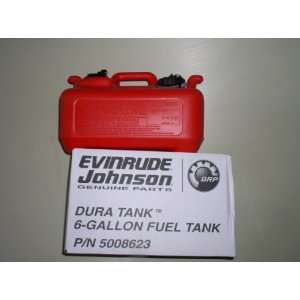 BRP Evinrude/Johnson Geniune Parts Dura Tank 6 Gallon Fuel Tank 