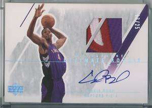 Chris Bosh 03/04 Ultimate Collection Auto/Jersey RC /25  
