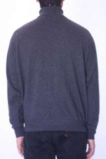 NWT Eldon Hills Derby Gray Long Sleeve Turtle Neck Cashmere Sweater 