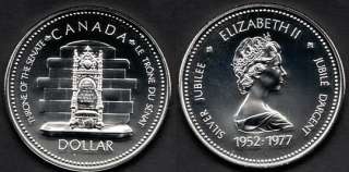 1977 $1 SILVER DOLLAR Canada Jubilee ~ Specimen Coin  