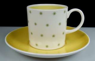 Susie Cooper Cup and Saucer   Yellow  