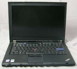 Lenovo ThinkPad T400 Core 2 Duo 2.26GHz 3GB 160GB 14.1 Laptop 