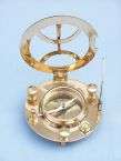 Brass Round Sundial Compass 6 Nautical Compasses  