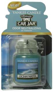 Yankee Candle Gel Car Jar Ultimate Odor Neutralizing Air Freshener 