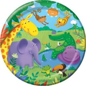  Jungle Theme Paper Luncheon Plates Toys & Games