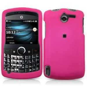  Crystal Hard PINK RUBBERIZED Cover Case for HP Ipaq 