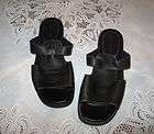 Terrific Black Apostrophe Lisa Sandals Shoes, Sz 9 1/2