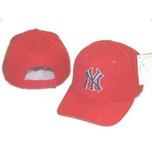  New York Yankees MLB hat cap   one size fit   Acrylic   Color Red 
