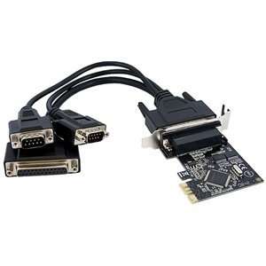  2S1P PCI Express Serial Parallel Combo Card. PCIE RS232 SERIAL 