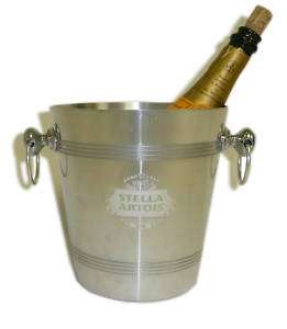 New Stella Artois Bouquet Wine Bucket w/ 2 Loop Handle  