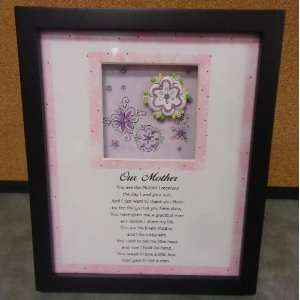  Our Mother   Shadowbox Wood Frame