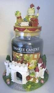 Yankee Candle FROG Jar Holder and topper 2011 long sold out  