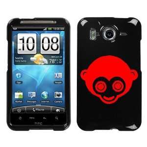  HTC INSPIRE 4G RED MONKEY ON A BLACK HARD CASE COVER 