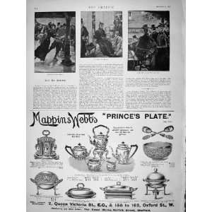  1896 Mappin Webb Advertisement London Ice Skating