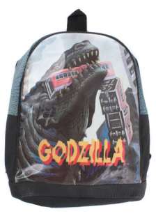 Godzilla Backpack   Multi, Print, Casual, Spring, Summer, Fall, Winter