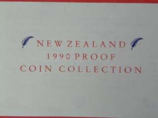   , 1990 Proof Set, with 2  .925 Sterling Silver Coins D222  