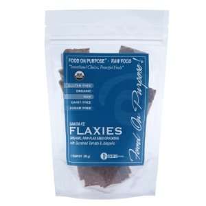 Santa Fe Flaxies (Slightly spicy, raw, gluten free flax crackers with 