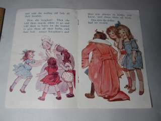 RARE 1920 Black African American Doll Story Book  