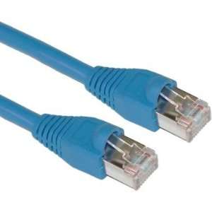  CAT5E, STP (Shielded), with Molded Boot, 350MHz, Blue, 1 