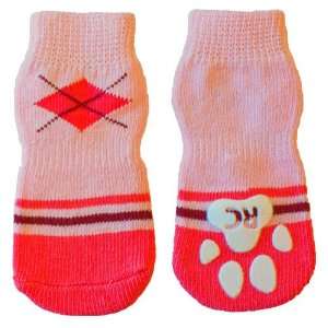  RC Pet Products Pawks Dog Socks, X Small, Preppy Girl Pet 