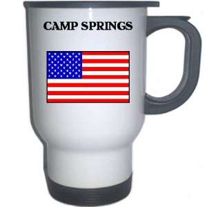  US Flag   Camp Springs, Maryland (MD) White Stainless 