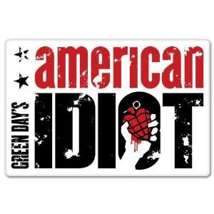  Green Day American Idiot car bumper sticker decal 6 x 4 