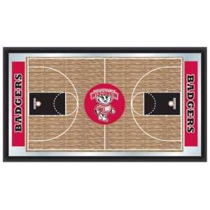  University of Wisconsin Badgers NCAA Basketball Mirrored 