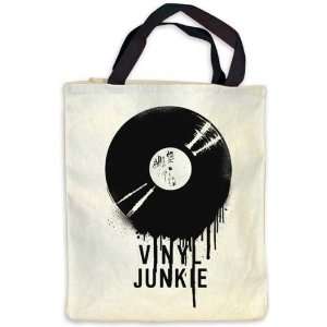  Vinyl Record Junkie Tote Bag IMPTB02 Toys & Games