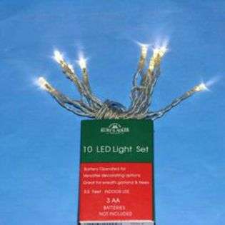 DDI 10 Light Battery Operated Mini Led Clear Light Se(Pack of 96) at 
