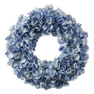  Wreath Dried Hydrangea 16 Blue