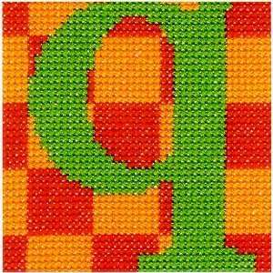    Just Letters Q   Cross Stitch Pattern Arts, Crafts & Sewing