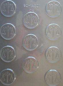 ATTORNEY MINTS CHOCOLATE CANDY MOLD  