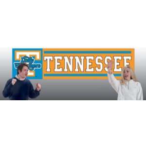   TENNESSEE VOLUNTEERS 8 WIDE OFFICIAL TAILGATE BANNER