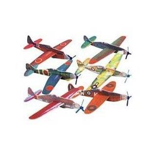 FOAM WWII ASSORTED GLIDERS (BOX of 12 different planes 48 in total)