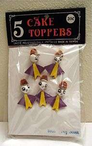 Boy Scout Toothpick Cake Toppers Old Store Stock  
