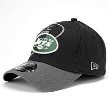   York Jets Classic 39THIRTY® Black Structured Flex Hat   