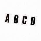   magnetic letters numbers and symbols magnetic black 3 4 dia 20 set