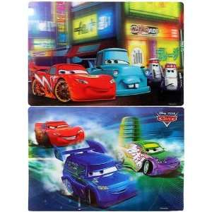  Disney Cars 3D Place Mats [Set of 2] Toys & Games
