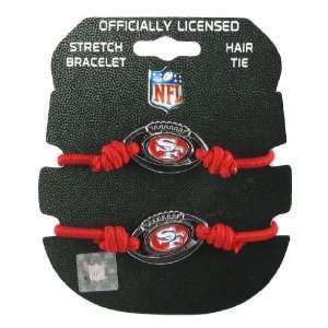   Francisco 49ers   NFL Stretch Bracelets / Hair Ties