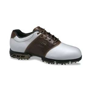  Nike Mens SP 8 Tour Saddle Golf Shoes   White/Sienna 