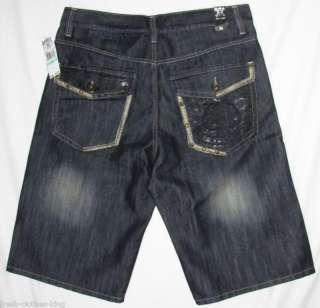 AVIREX New Dark Tint Flap Pockets Shorts Choose Size  