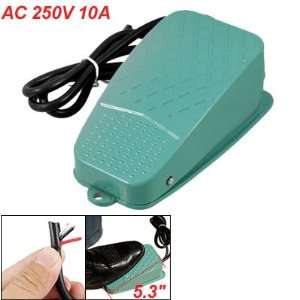   10A Nonslip On Off Control Foot Pedal Switch Green